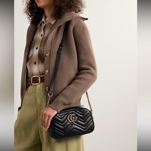 Gucci Cream Leather Crossbody Bag - Picture 7 of 7